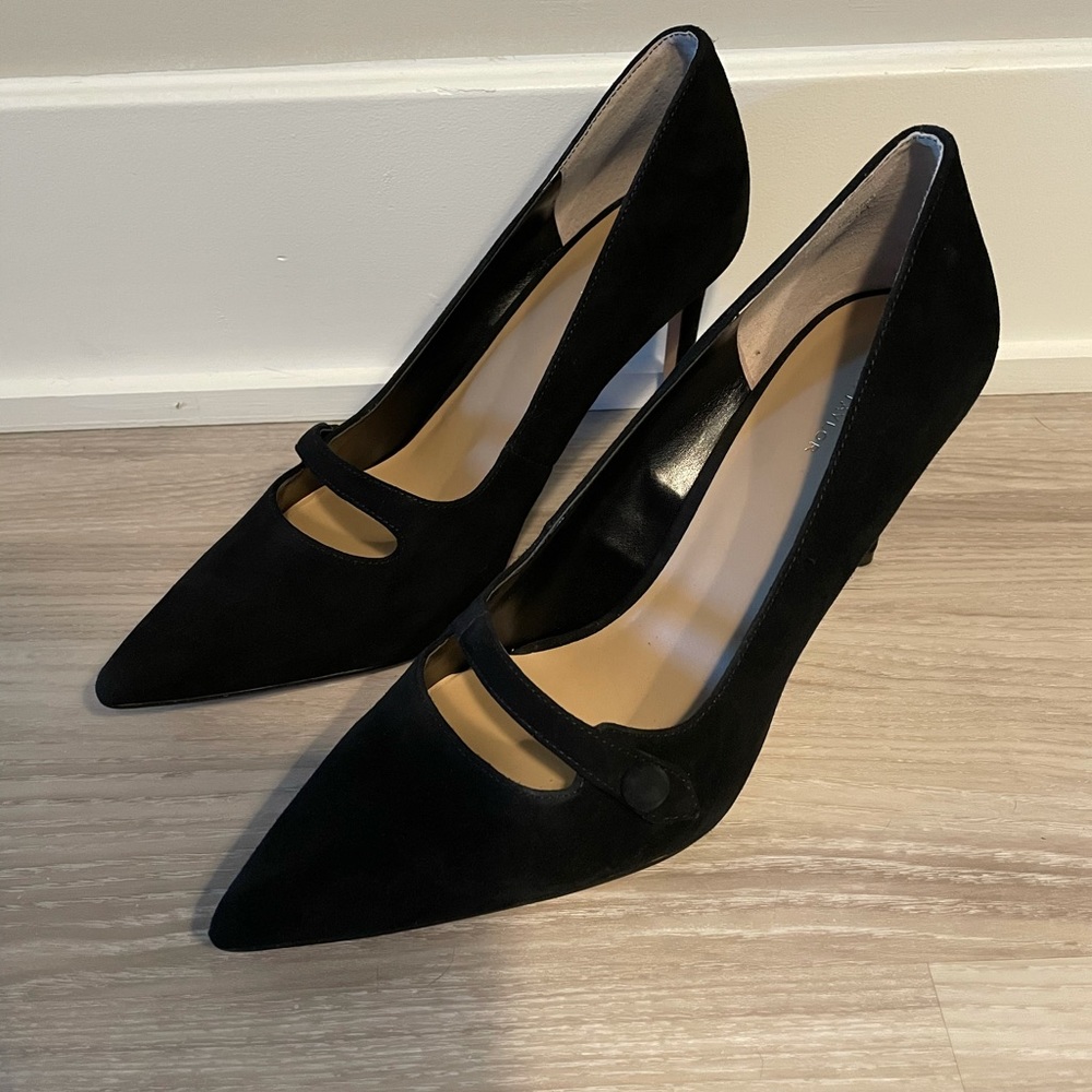 NWOT Ann Taylor Mary Jane Heels sz 11